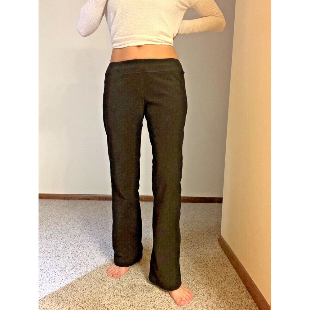 Lucy Black Fleece Lounge Activewear Pants Women's Medium